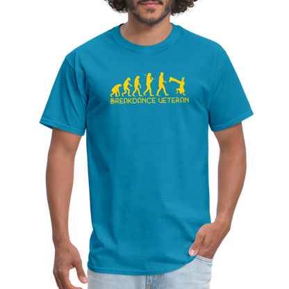 Breakdance Veteran T-Shirt - turquoise