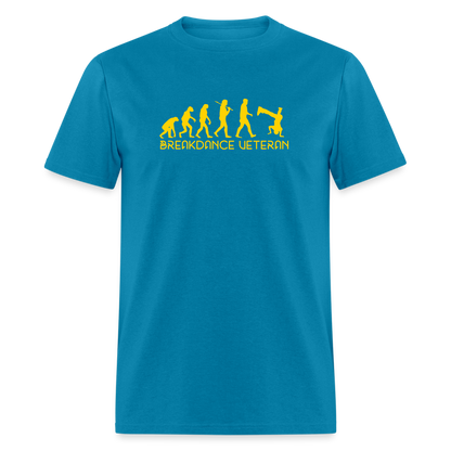 Breakdance Veteran T-Shirt - turquoise