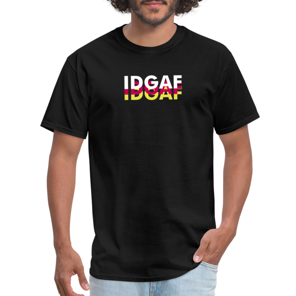 IDGAF T-Shirt - black