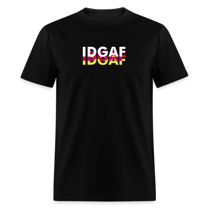 IDGAF T-Shirt - black