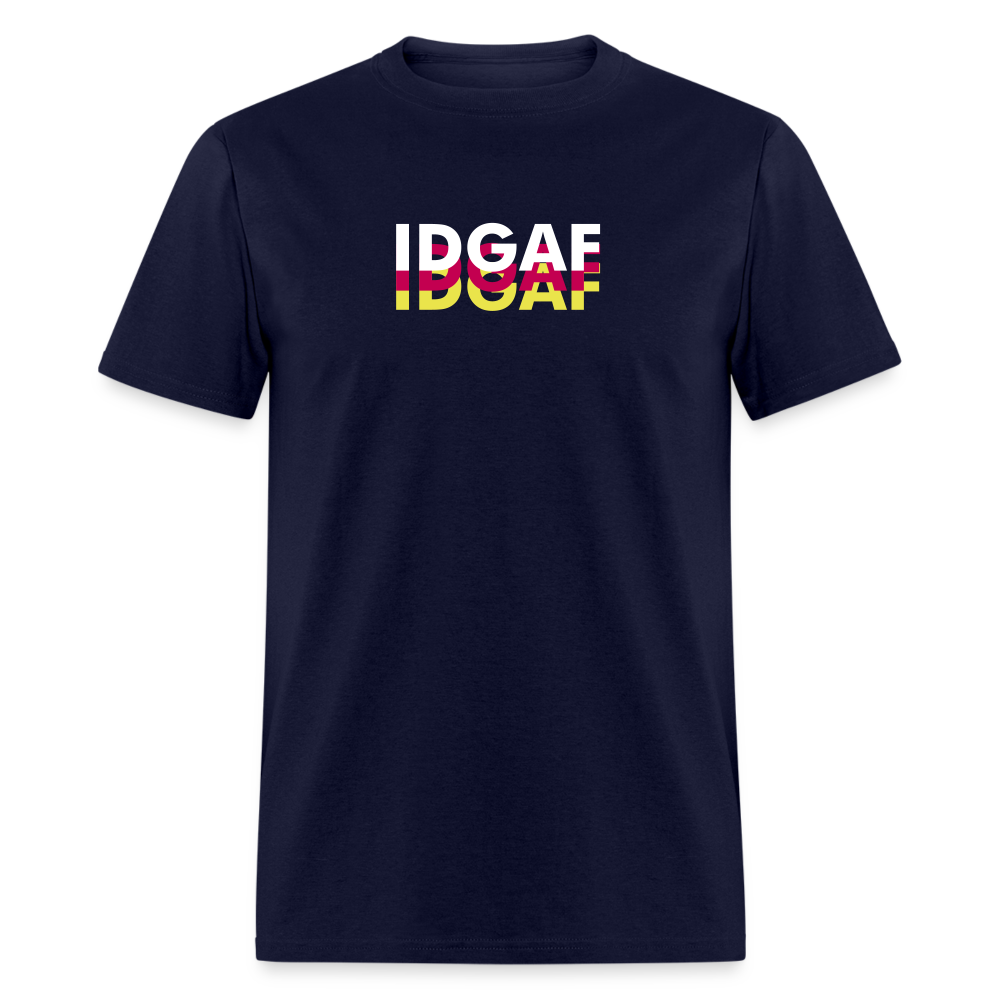 IDGAF T-Shirt - navy