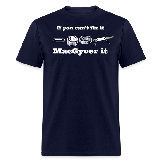 MacGyver It T-Shirt - navy