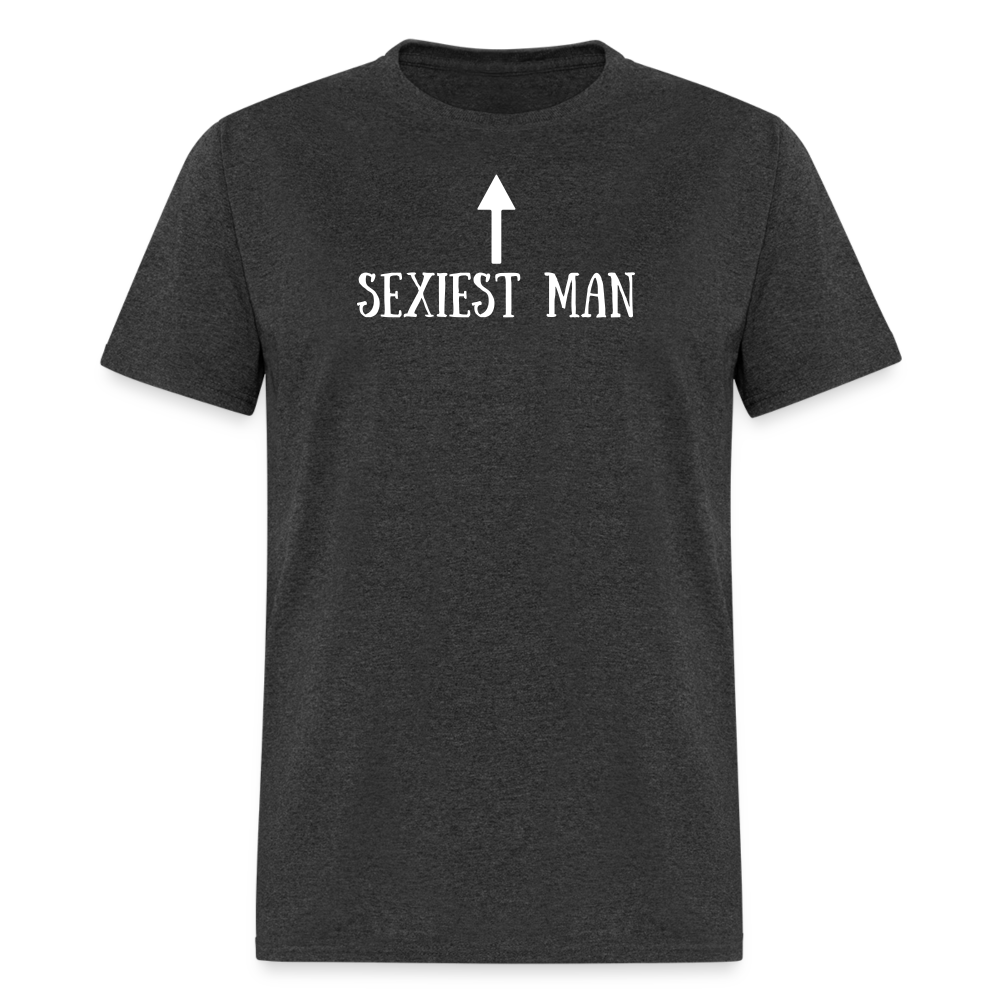 Sexiest Man T-Shirt - heather black