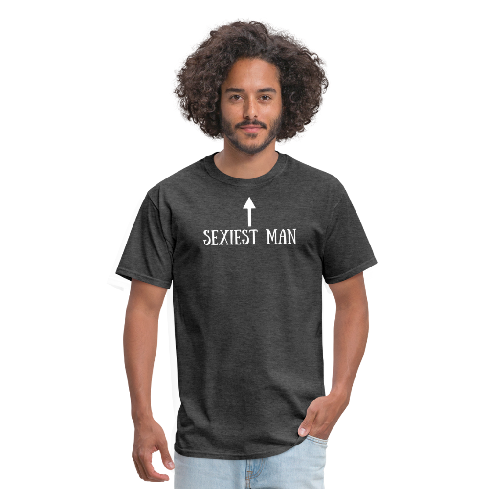 Sexiest Man T-Shirt - heather black