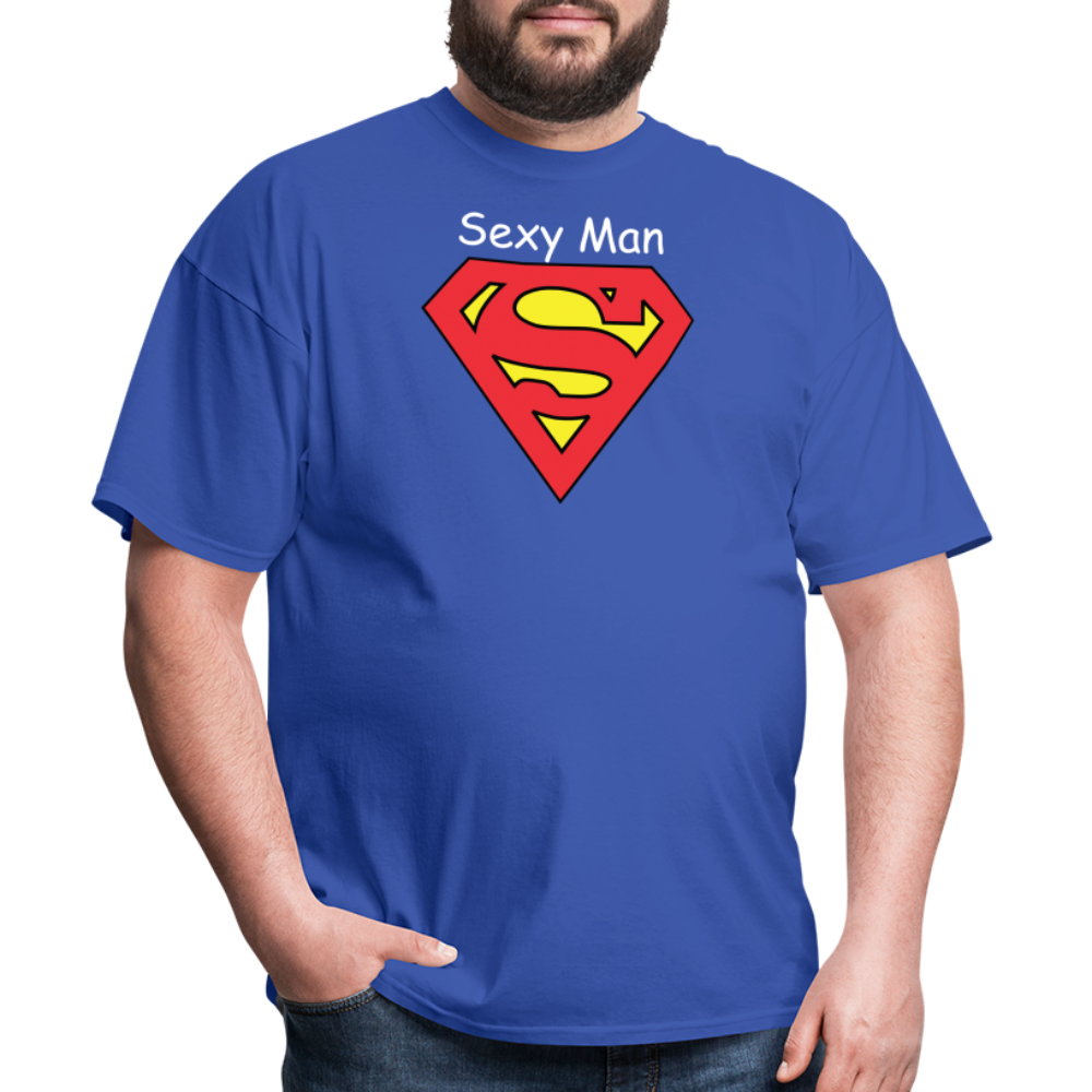 Sexy Man T-Shirt - royal blue