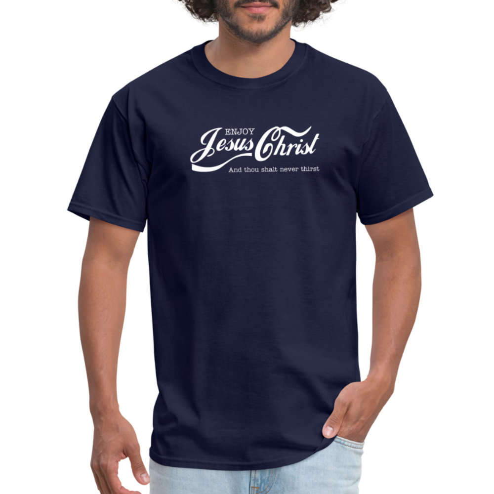 Ejoy Jesus Christ T-Shirt - navy