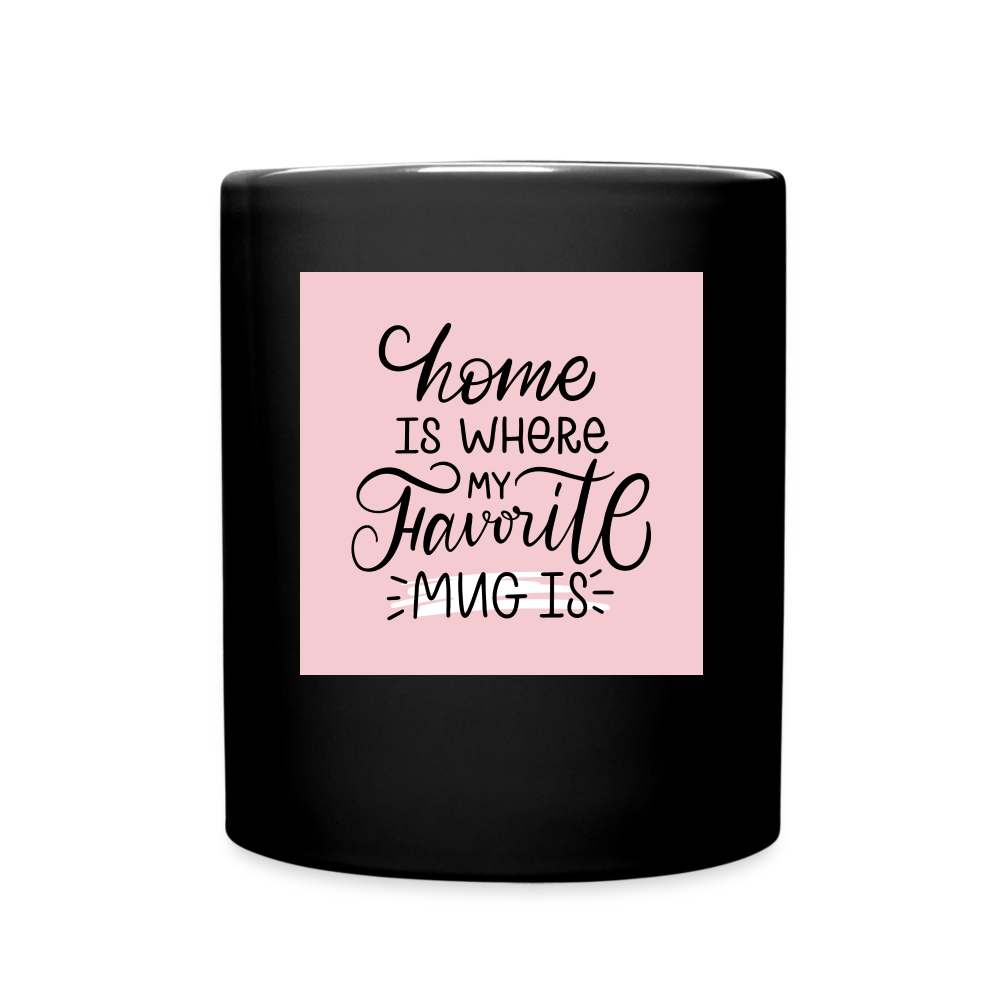 Home Heart Mug - black