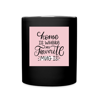 Home Heart Mug - black