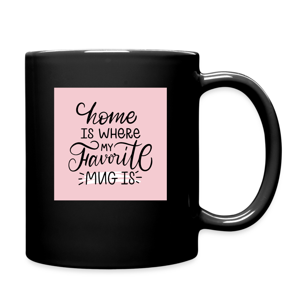 Home Heart Mug - black