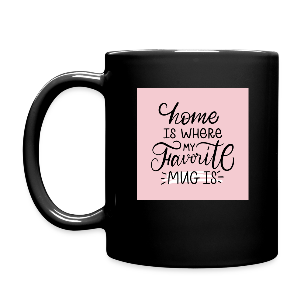 Home Heart Mug - black