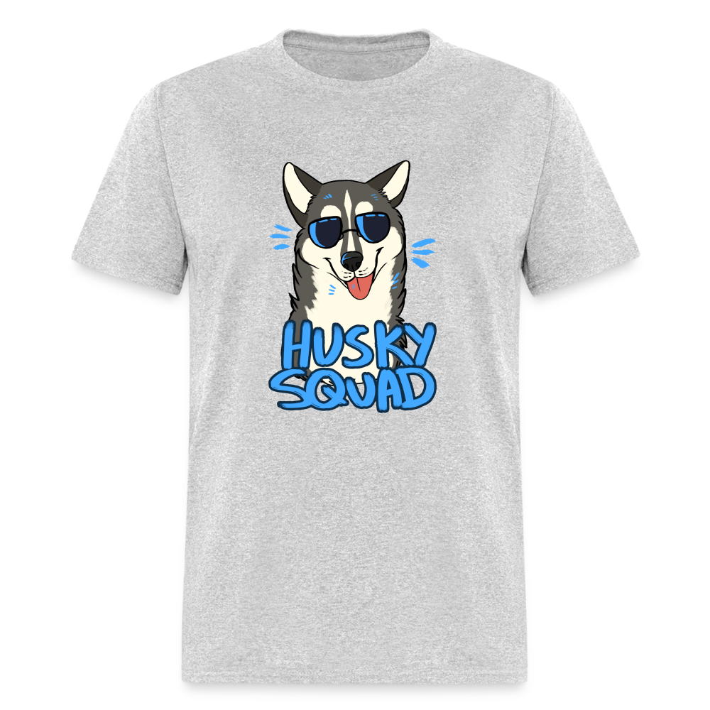 Husky Squad T-Shirt - heather gray