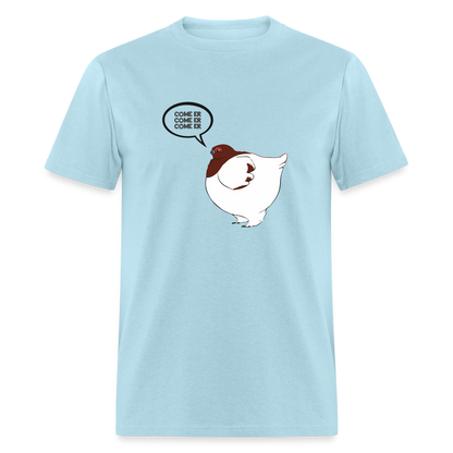 Come Er T-Shirt - powder blue