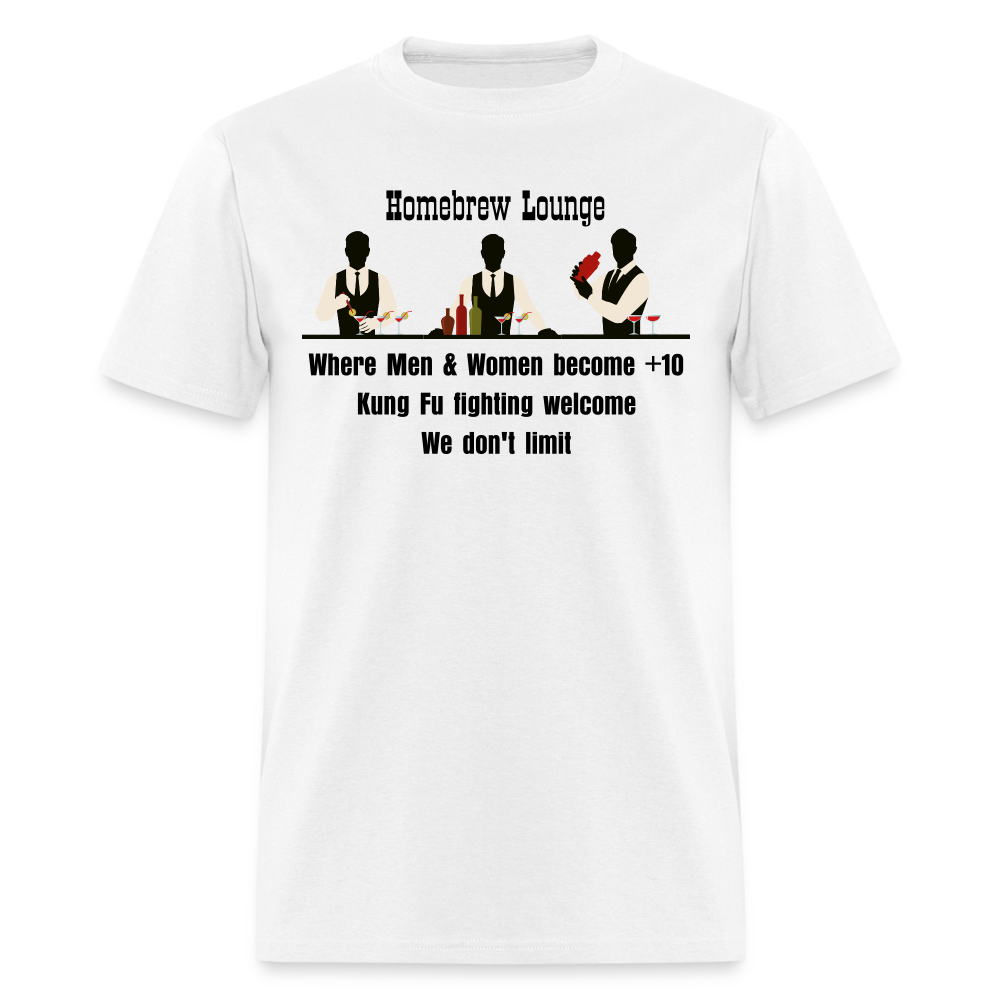 Homebrew Lounge T-Shirt - white