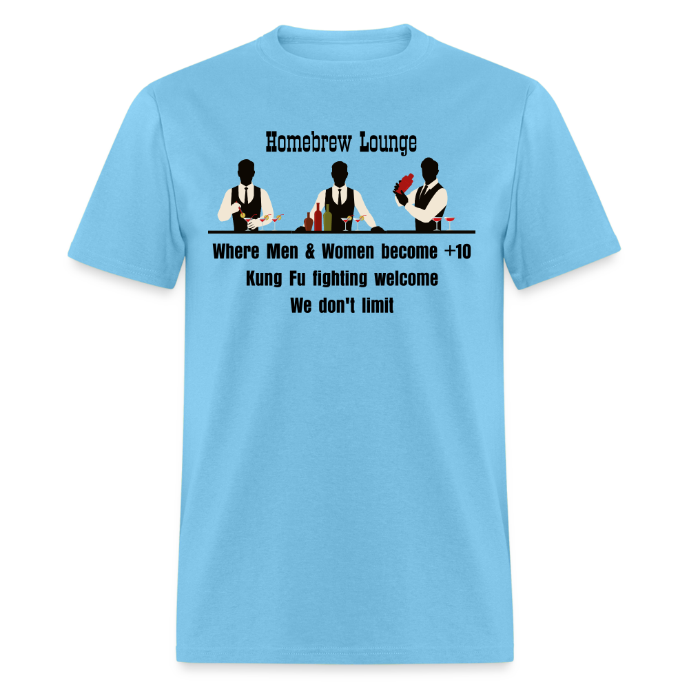 Homebrew Lounge T-Shirt - aquatic blue