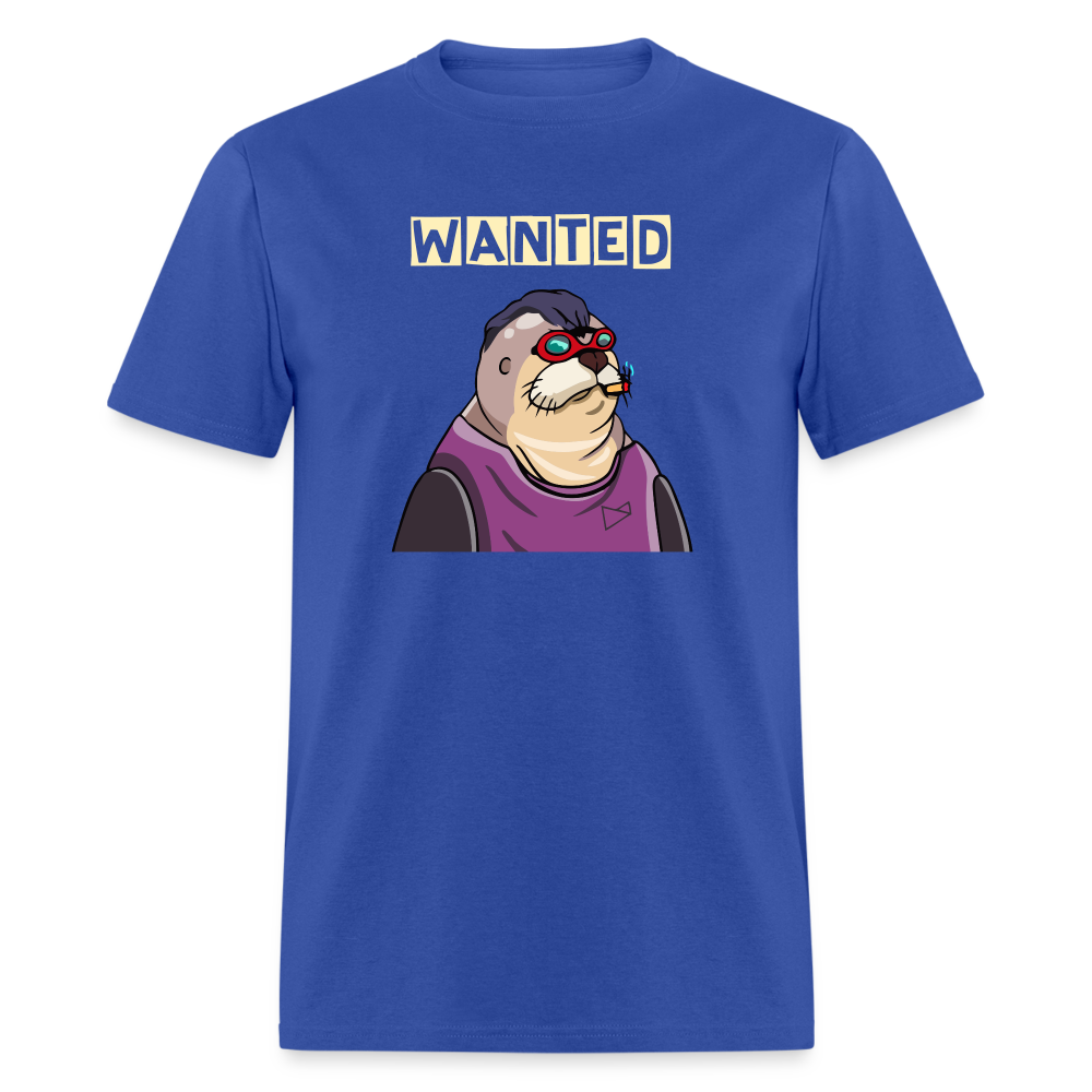 Wanted T-Shirt - royal blue