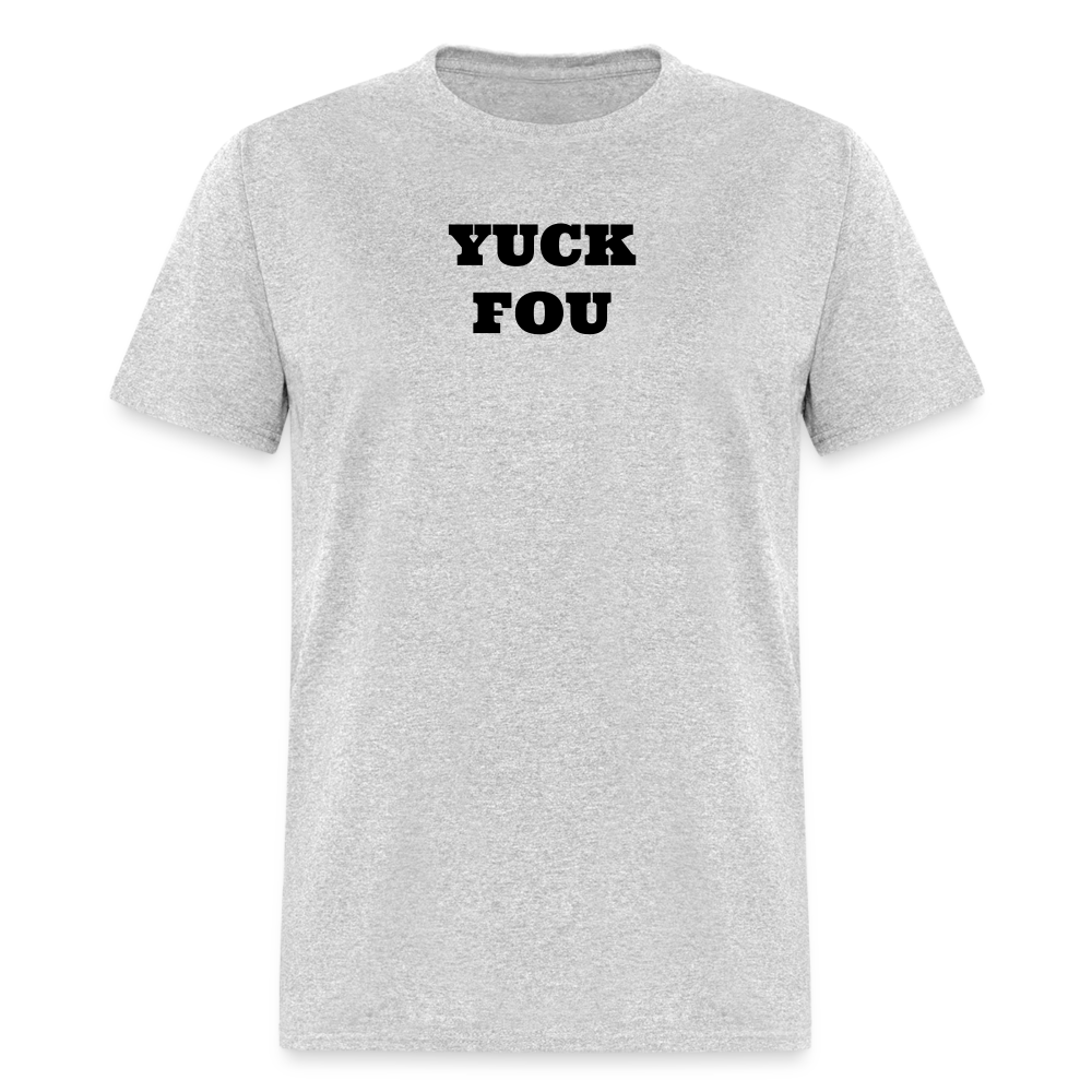 Yuck Fou T-Shirt - heather gray