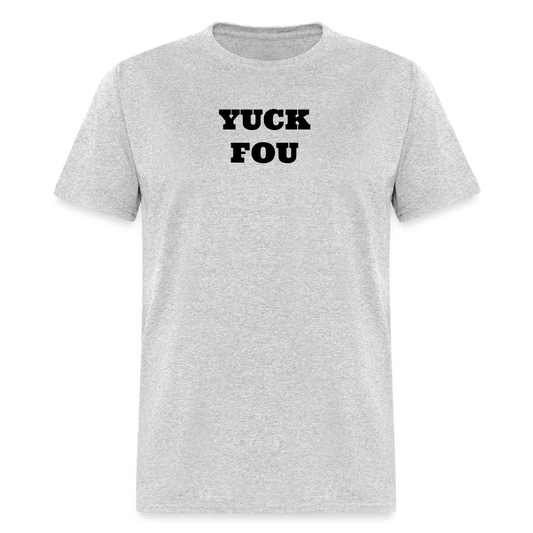 Yuck Fou T-Shirt - heather gray