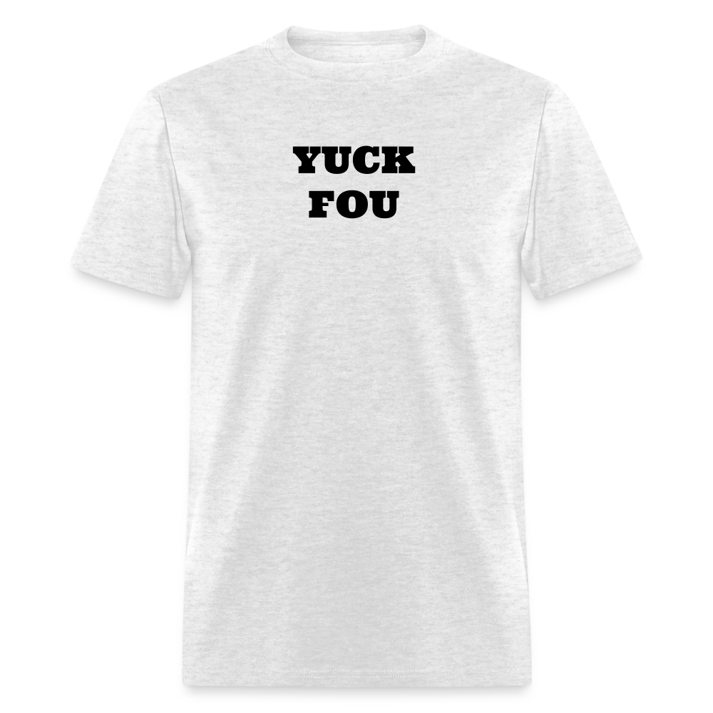 Yuck Fou T-Shirt - light heather gray