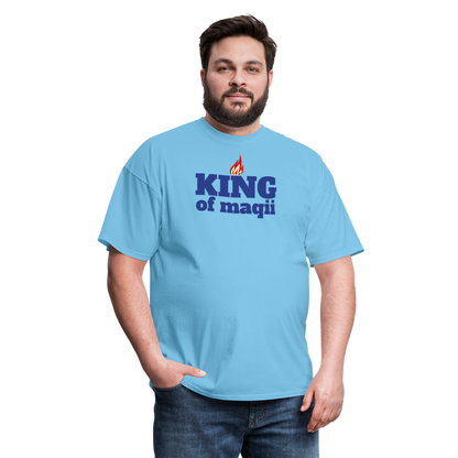 King of Maqii T-Shirt - aquatic blue