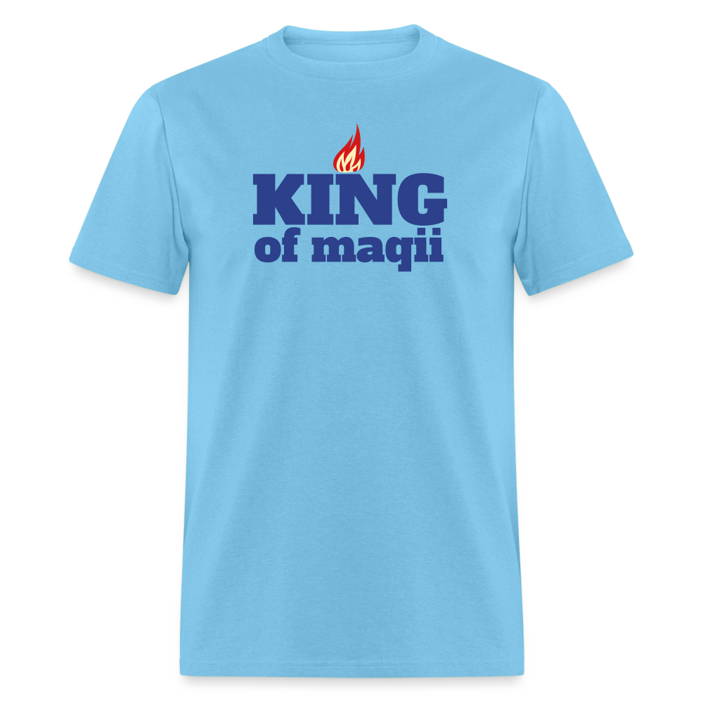 King of Maqii T-Shirt - aquatic blue