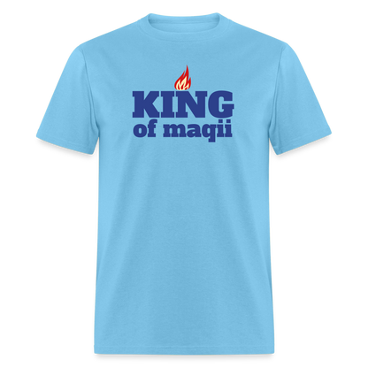 King of Maqii T-Shirt - aquatic blue