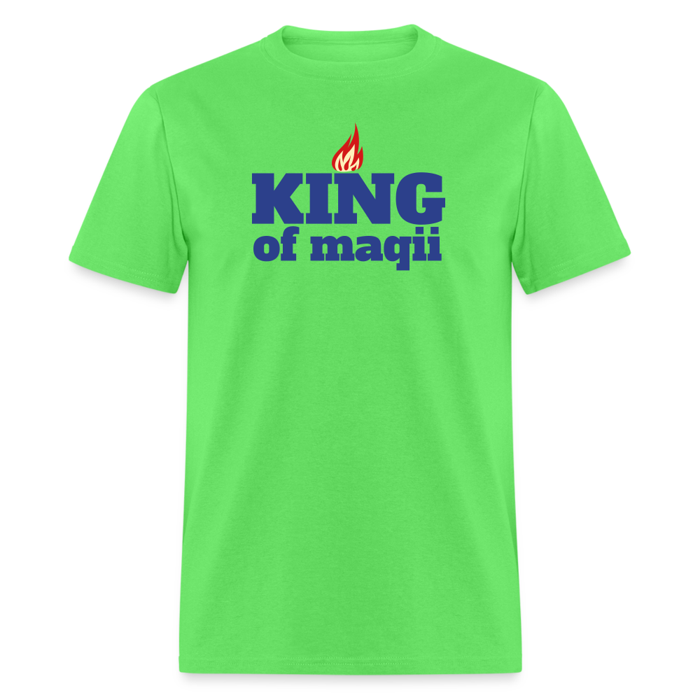 King of Maqii T-Shirt - kiwi