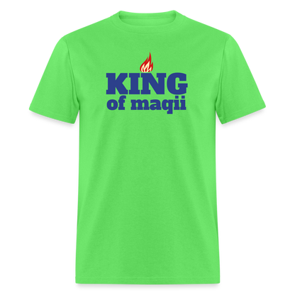 King of Maqii T-Shirt - kiwi