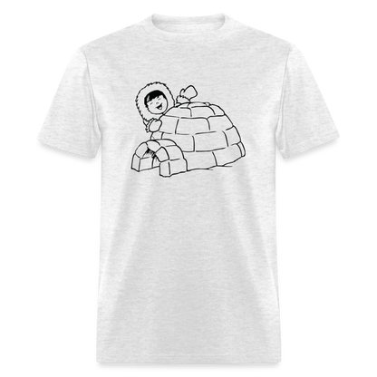 Eskimo Igloo T-Shirt - light heather gray