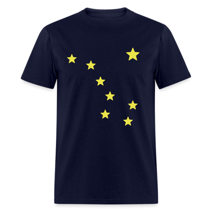 Alaska Stars T-Shirt - navy