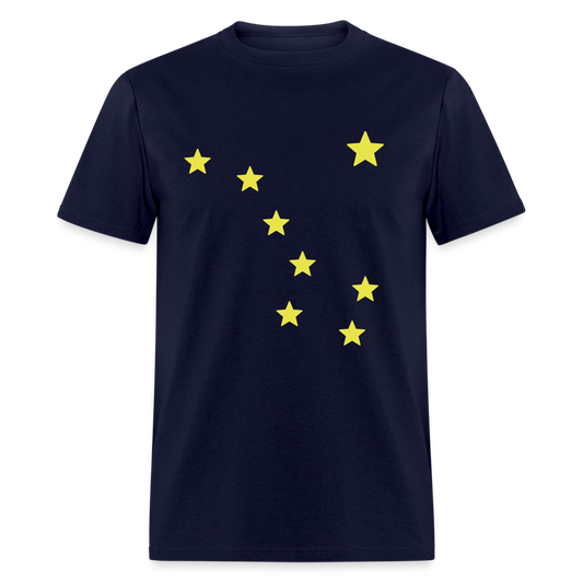 Alaska Stars T-Shirt - navy