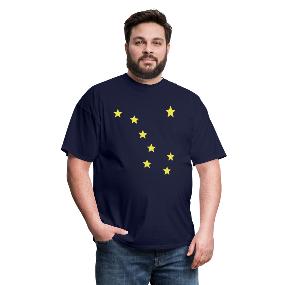 Alaska Stars T-Shirt - navy