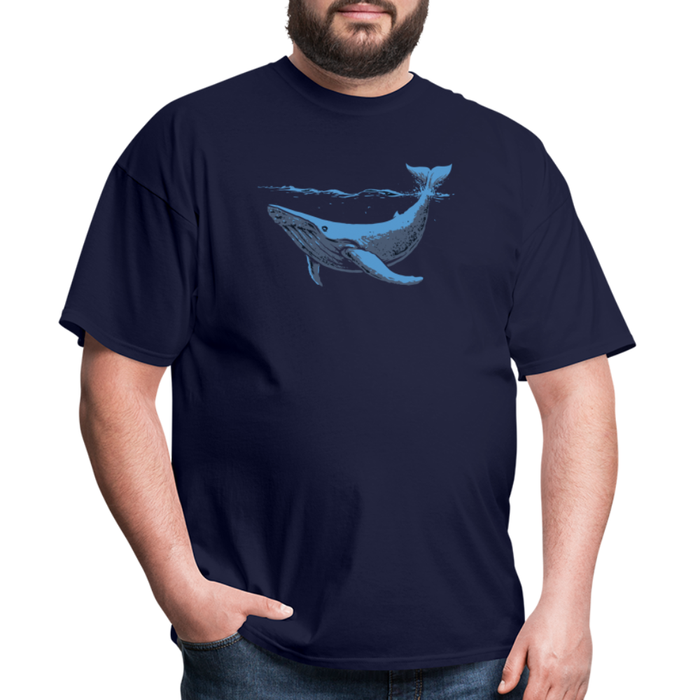 Whale T-Shirt - navy