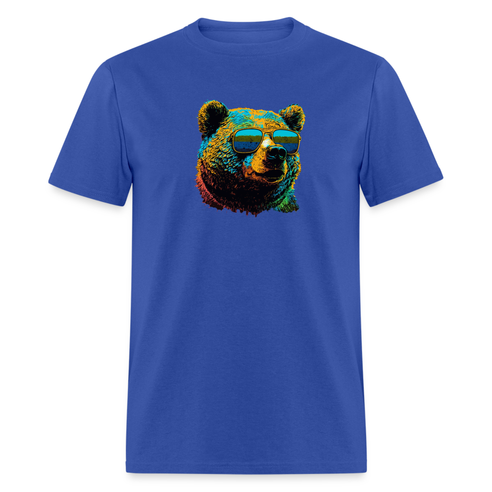 Cool Bear T-Shirt - royal blue