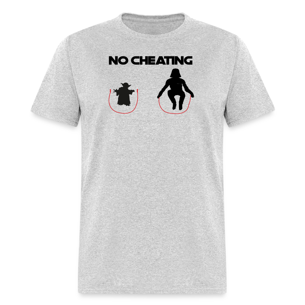 No Cheating T-Shirt - heather gray