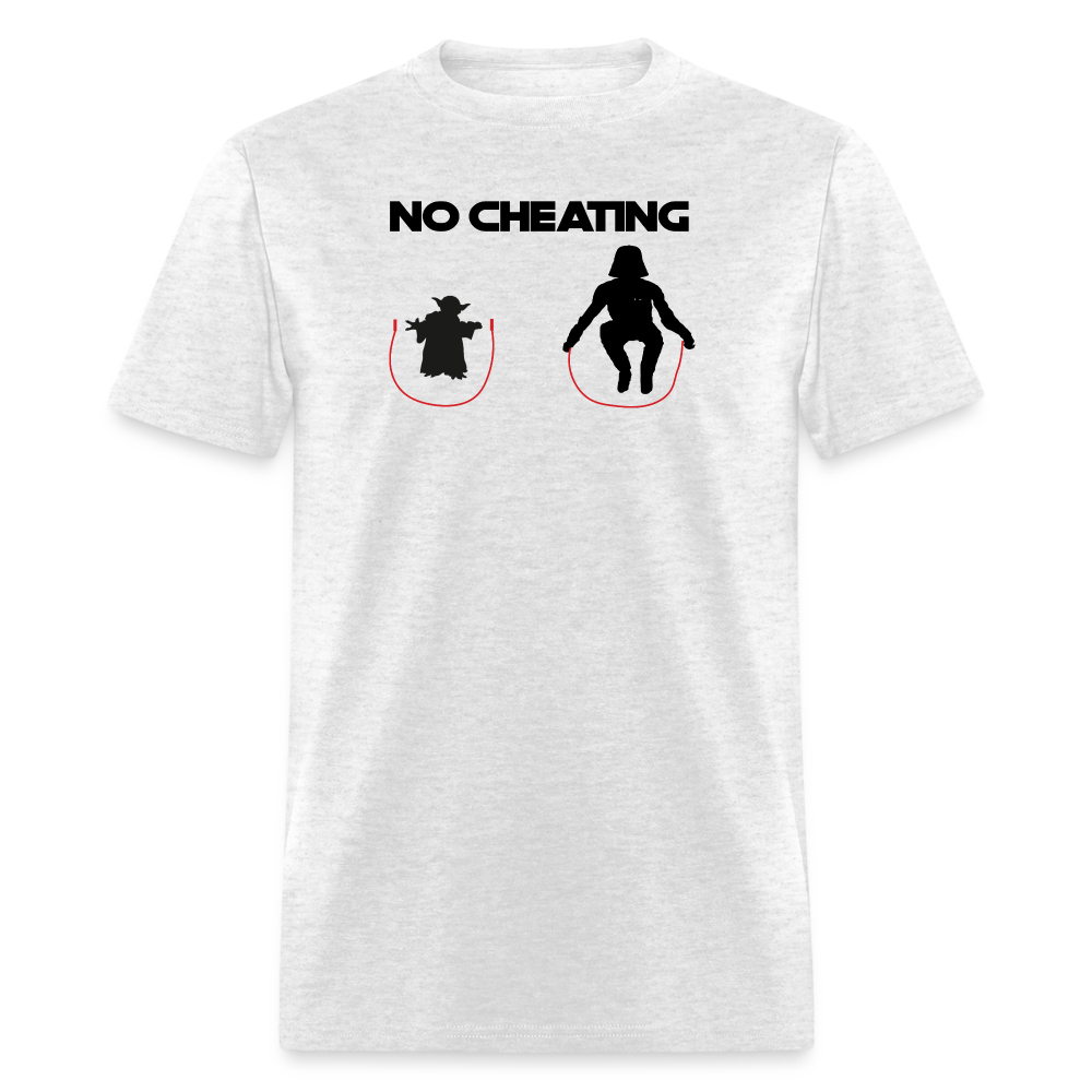 No Cheating T-Shirt - light heather gray