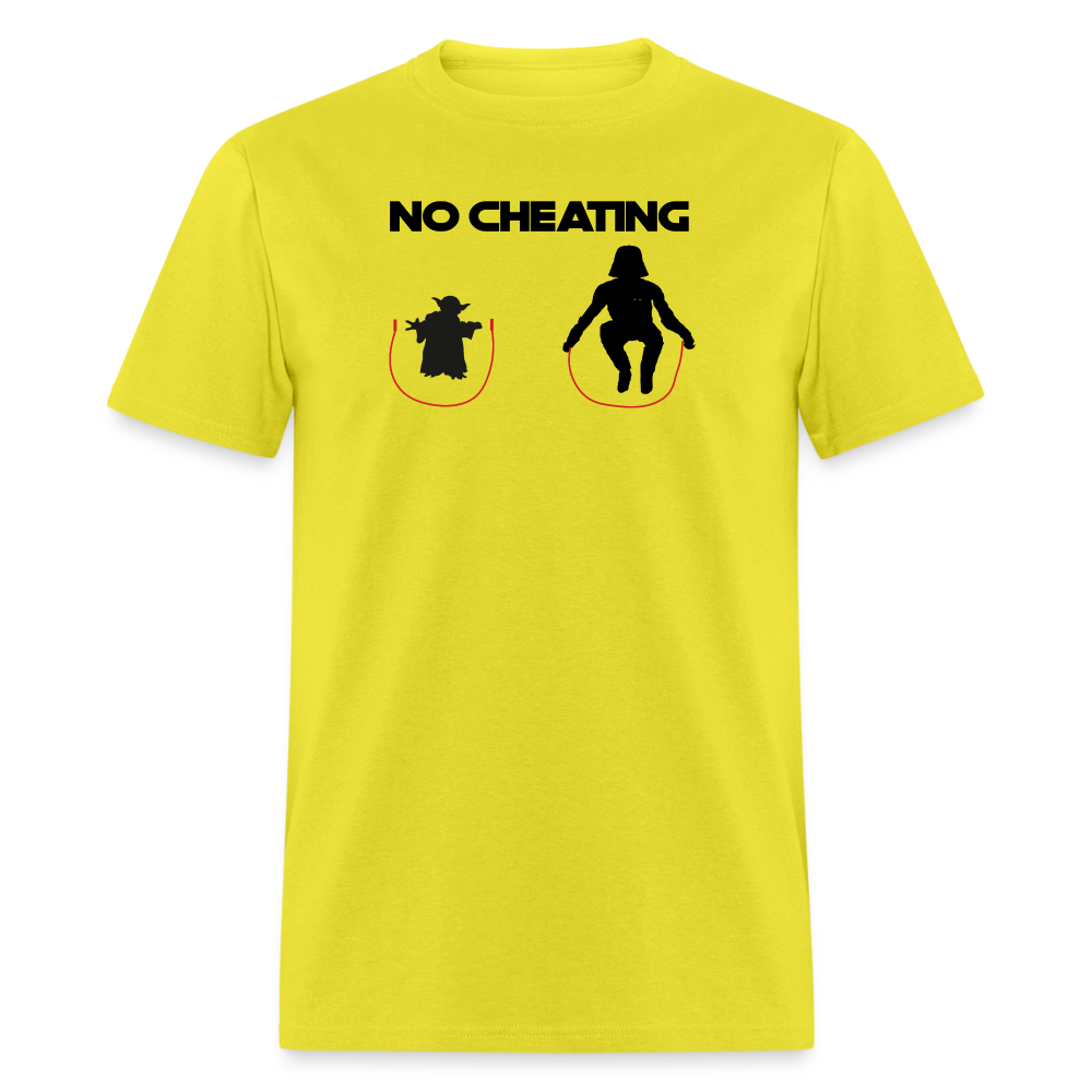 No Cheating T-Shirt - yellow