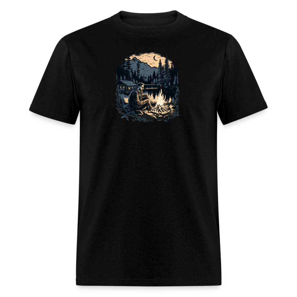 Camping T-Shirt - black