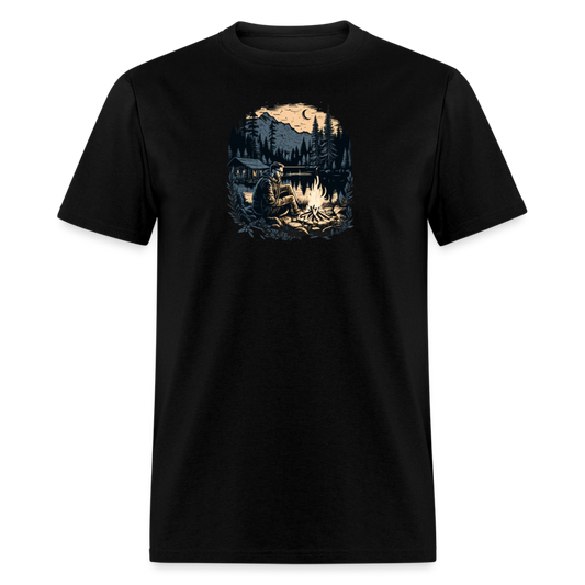 Camping T-Shirt - black