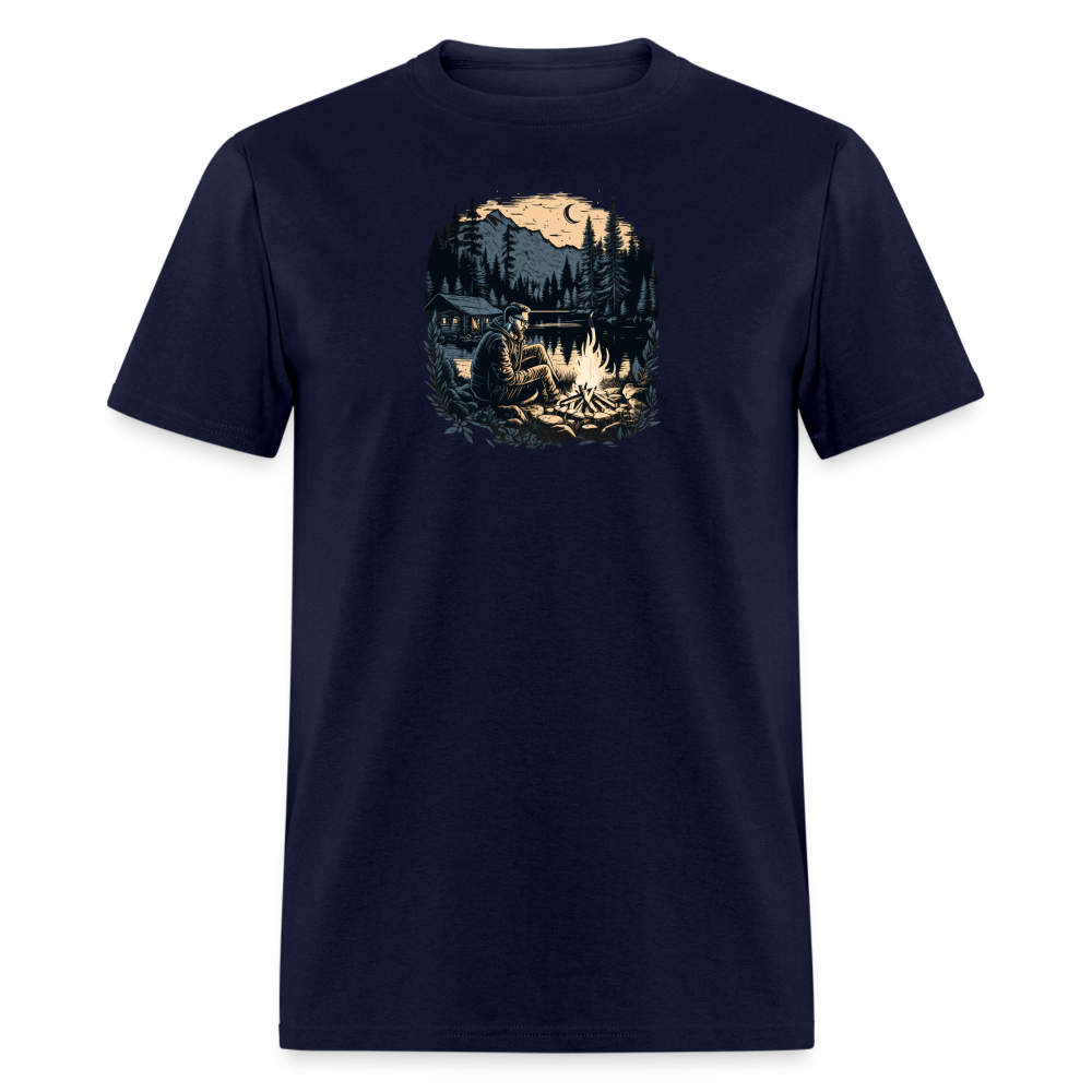 Camping T-Shirt - navy