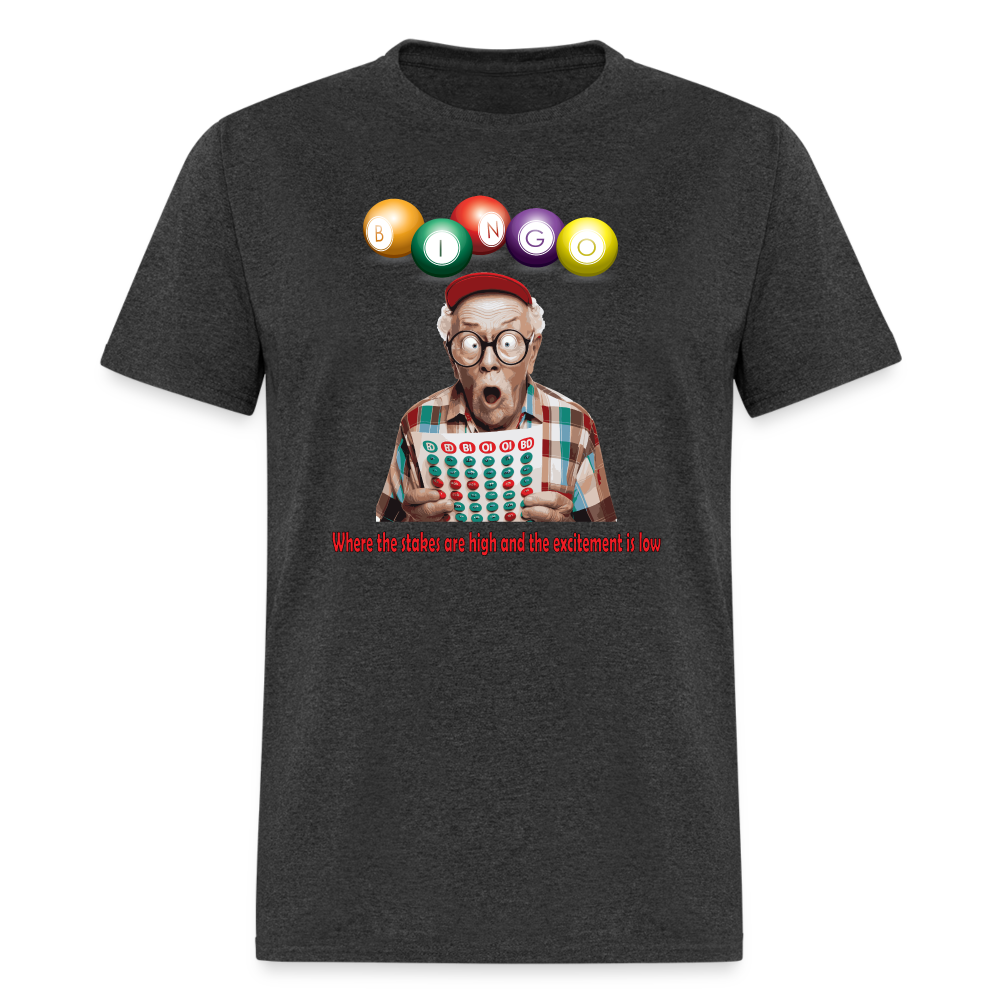 Bingo T-Shirt - heather black