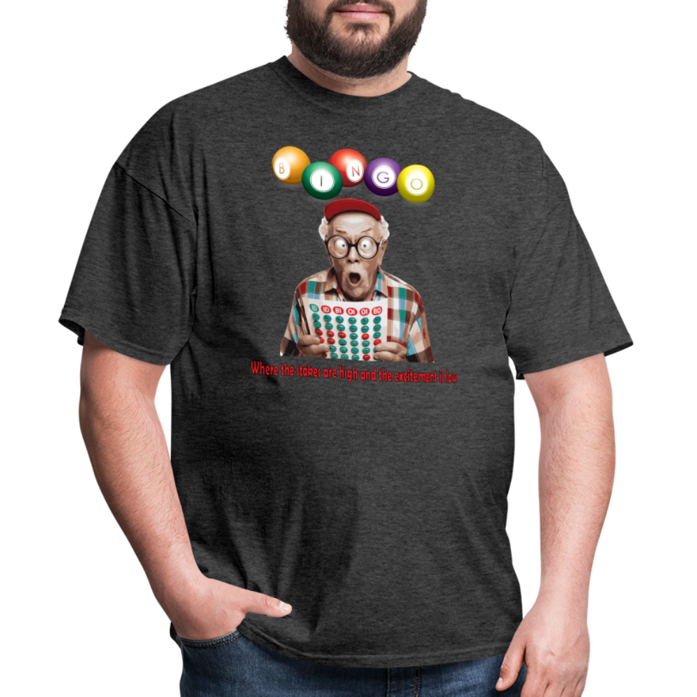 Bingo T-Shirt - heather black