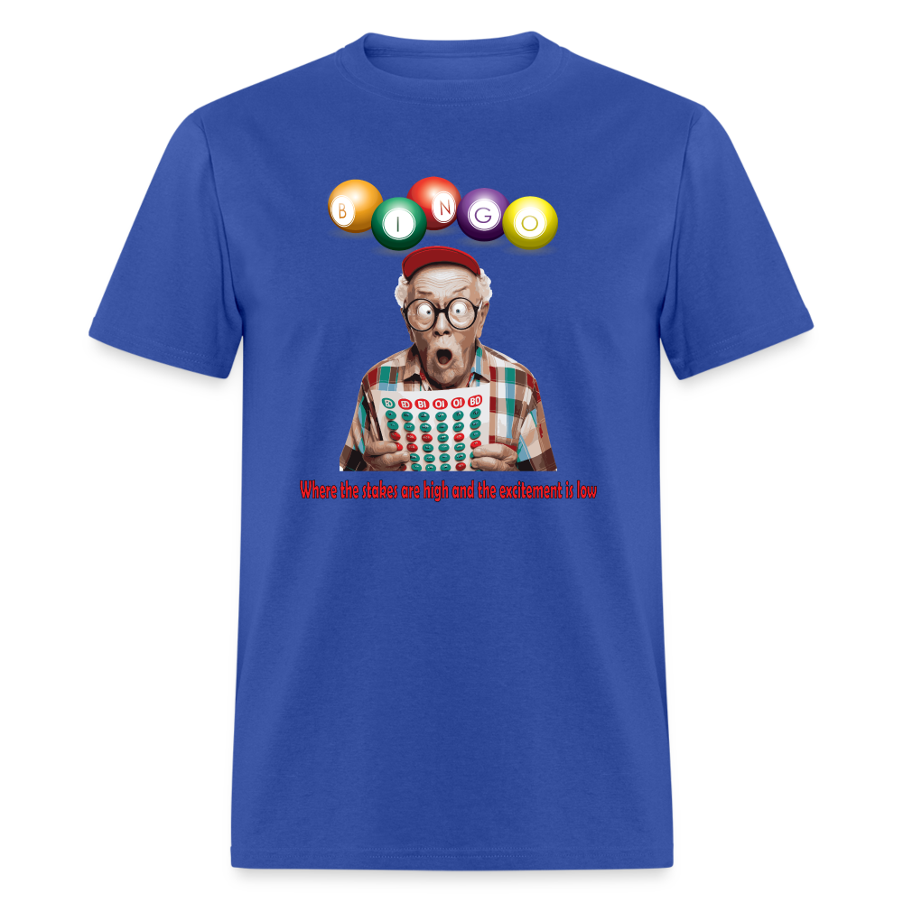 Bingo T-Shirt - royal blue