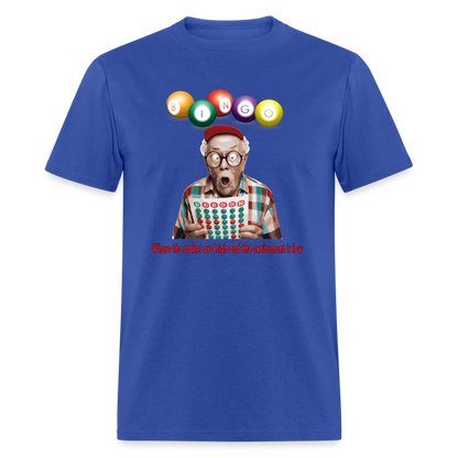 Bingo T-Shirt - royal blue