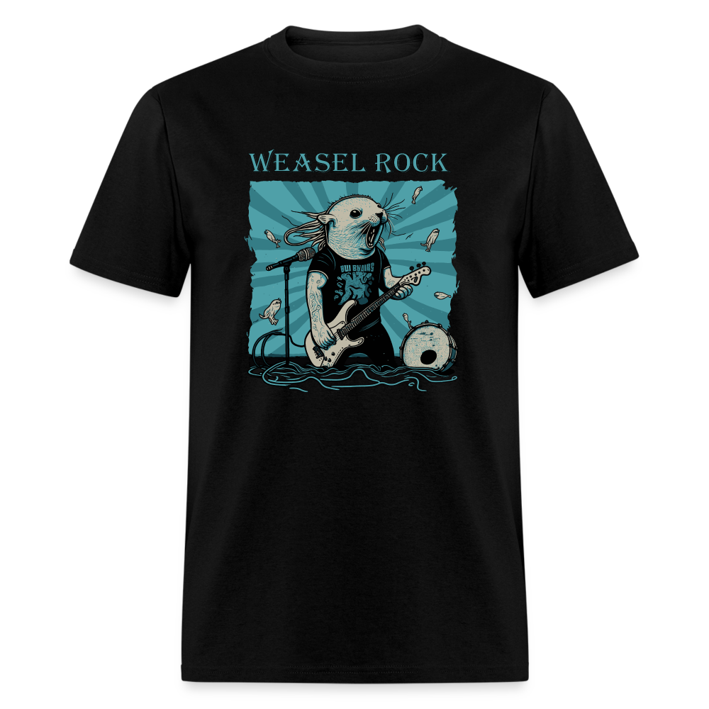 Weasel Rock T-Shirt - black