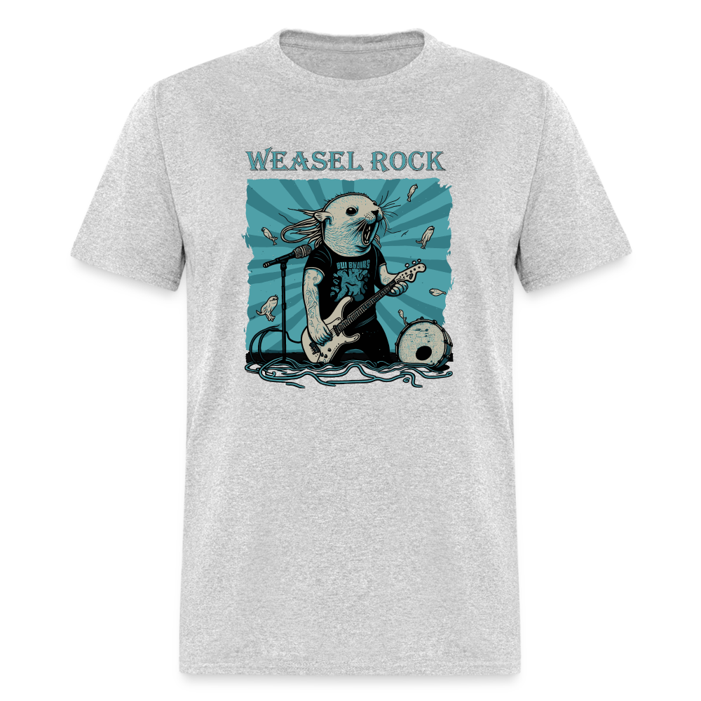 Weasel Rock T-Shirt - heather gray