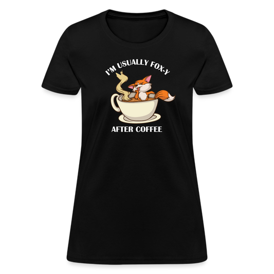 Usually Foxy T-Shirt - black