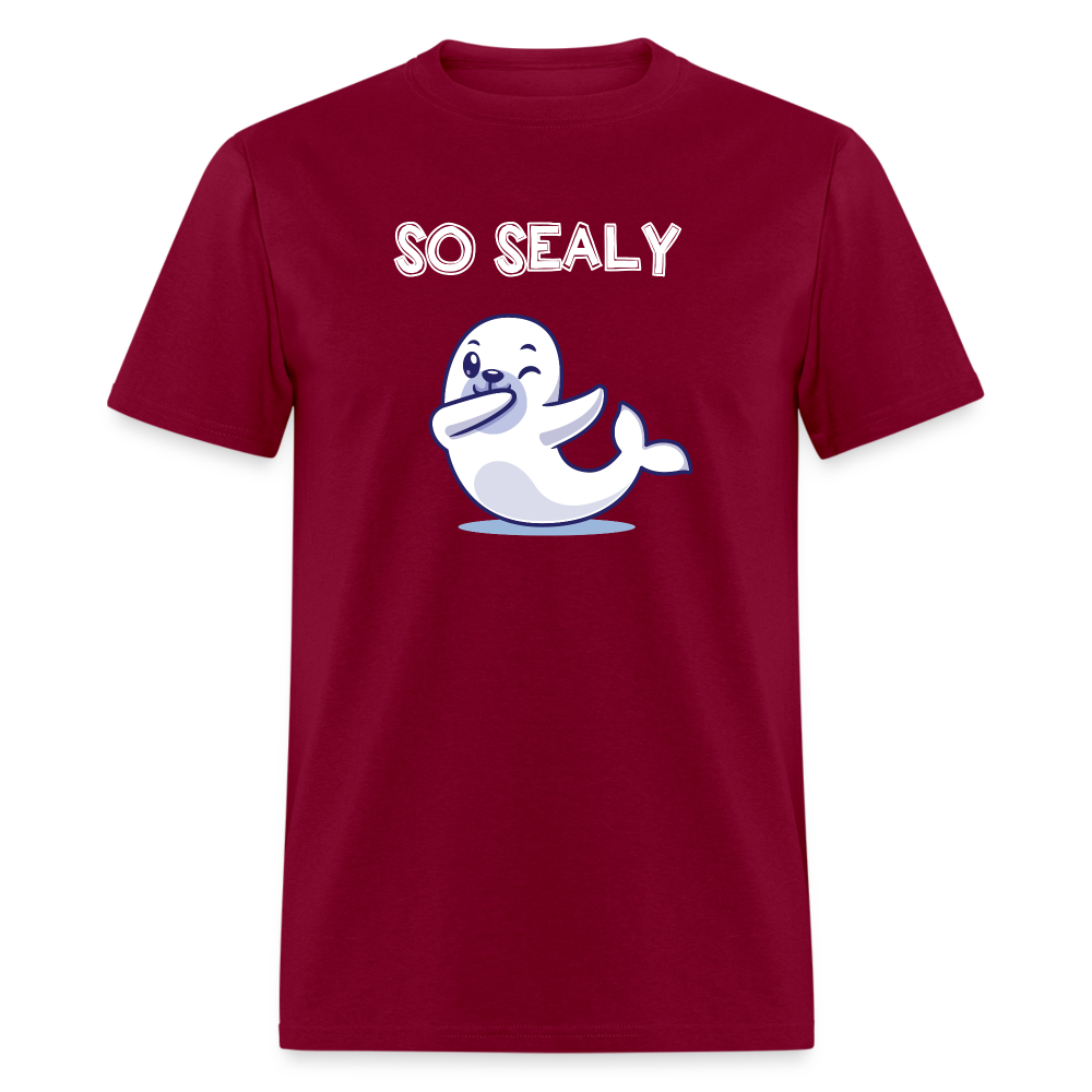 So Sealy T-Shirt - burgundy