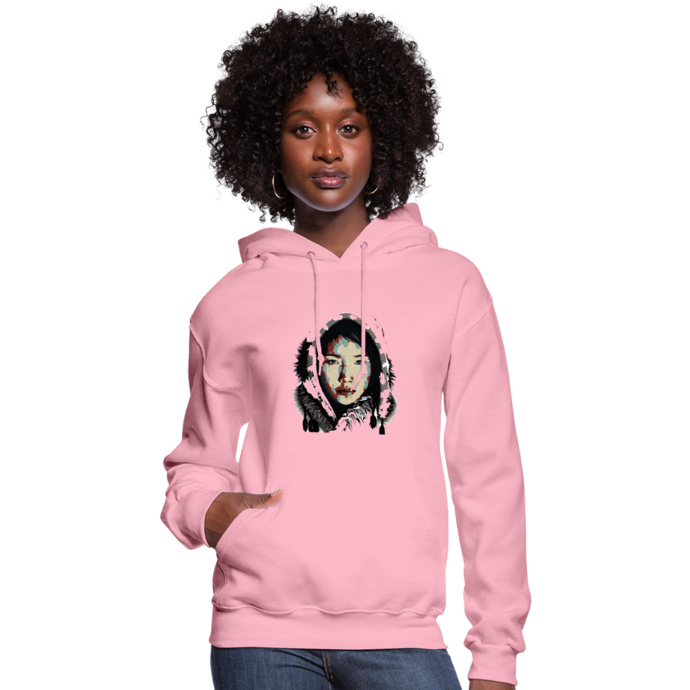 Eskimo Woman Women's Hoodie - classic pink