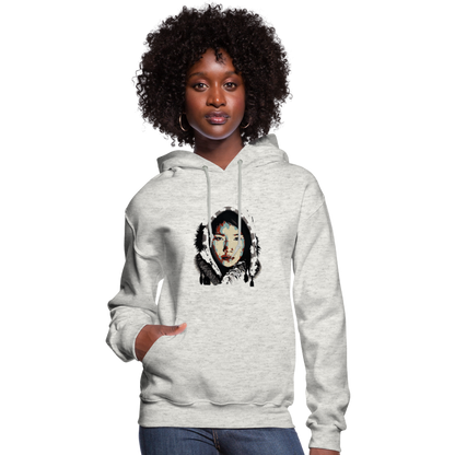 Eskimo Woman Women's Hoodie - heather oatmeal