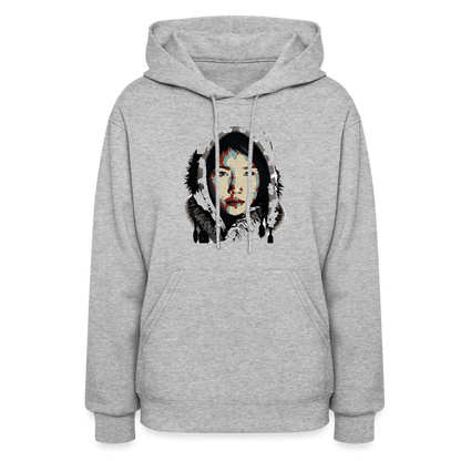 Eskimo Woman Women's Hoodie - heather gray